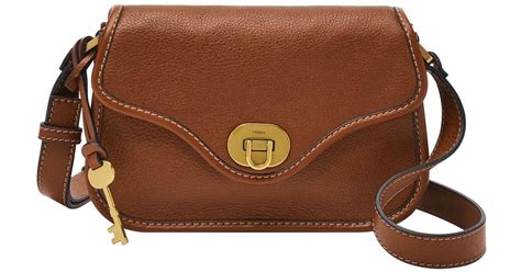 fossil heritage bag dupe|Fossil Women's Heritage Leather Mini Flap Crossbody Purse .